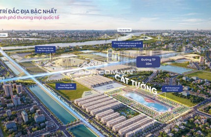 Cơ hội sở hữu nhà phố sớm  khu Cát Tường Vinhomes Global Gate Cổ Loa