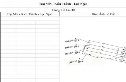 CƠ HỘI ĐẦU TƯ SINH LỜI CAO ĐẤT THUỘC THỊ XÃ CHŨ- BẮC GIANG- SỞ HỮU FARM DÒNG TIỀN ỔN ĐỊNH