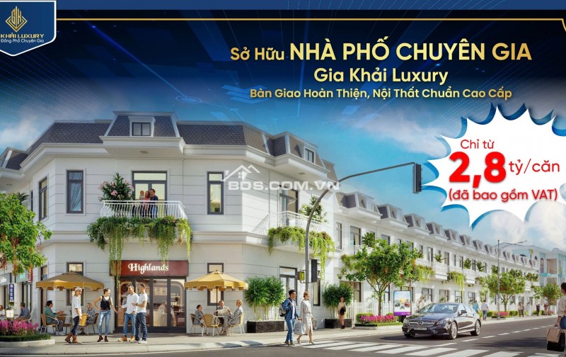 Gia Khải Luxury - Biệt thự phố đẳng cấp, kiến tạo cuộc sống thượng lưu