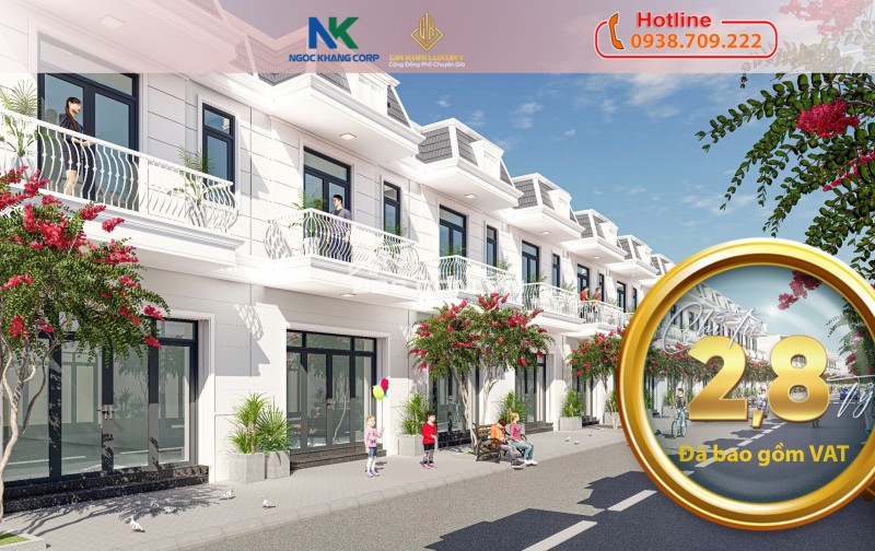 Gia Khải Luxury - Nhà phố đẳng cấp, kiến tạo cuộc sống hoàn hảo tại thành phố Bến Cát