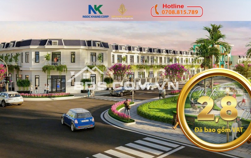 Gia Khải Luxury - Nhà phố đẳng cấp, cuộc sống thăng hoa tại Bến Cát