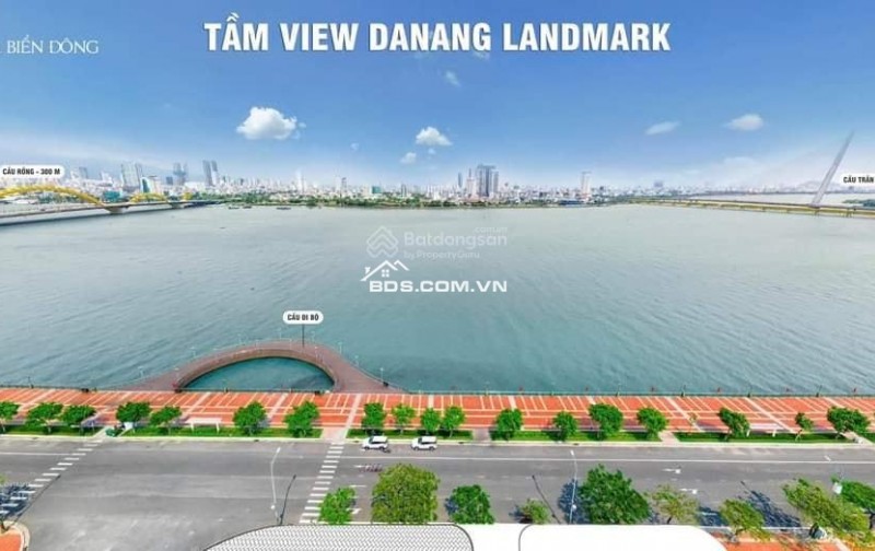 Landmark Đà Nẵng, căn hộ view sông Hàn ngay cầu Rồng và công viên APEC, khẳng định vị trí độc tôn