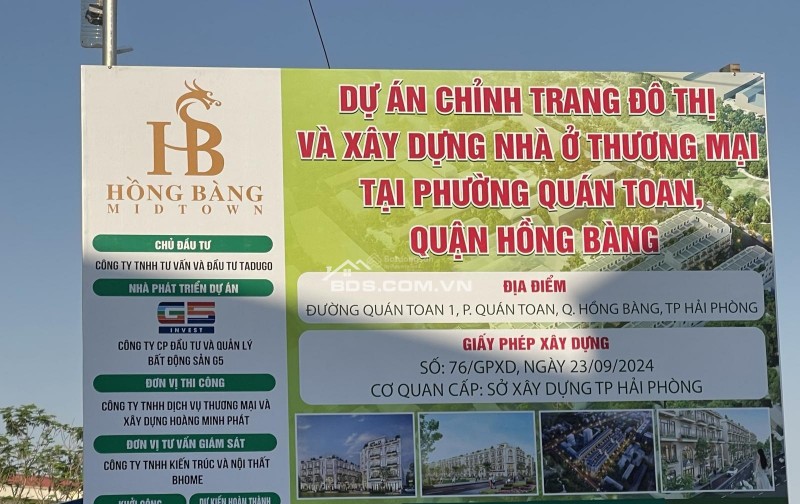 Ra mắt sản phẩm giới hạn - 75 căn Shophouse tại dự án Midtown Hồng Bàng