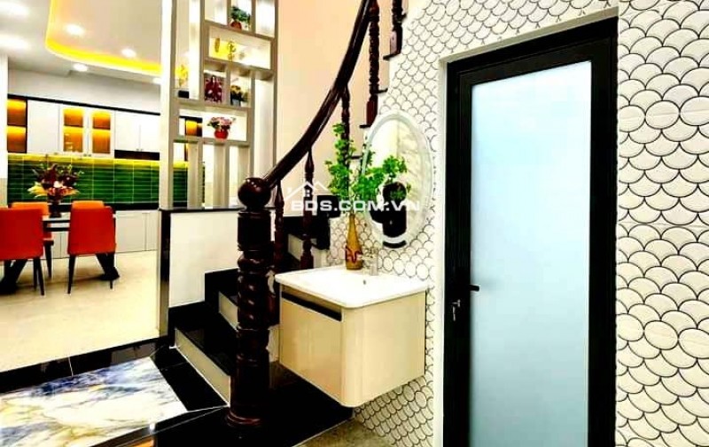 Bán nhà 4 tầng, 46m², 4PN, 4WC, Gò Vấp, 5.3 tỷ Ngay KV Bùi Quang Là - Huỳnh Văn Nghệ