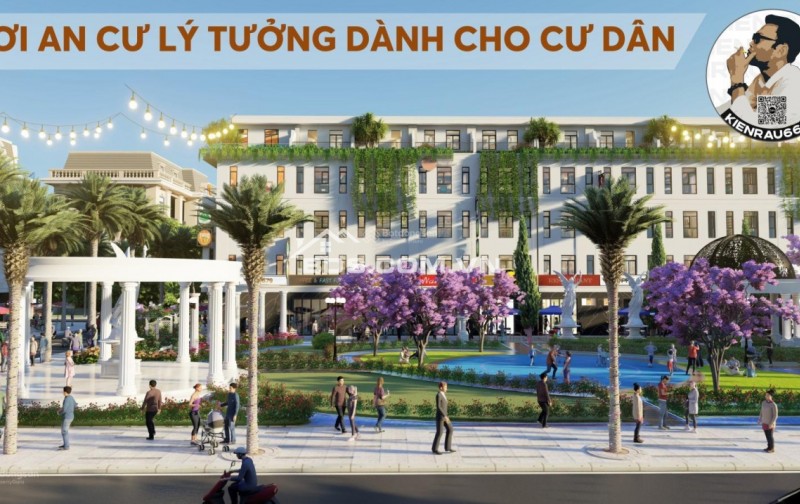 Cực HIẾM chỉ 8lô LK 2Mặt tiền Himlam Boulevard, hướng N công viên, kinh doanh hết nước chấm, CK Cao