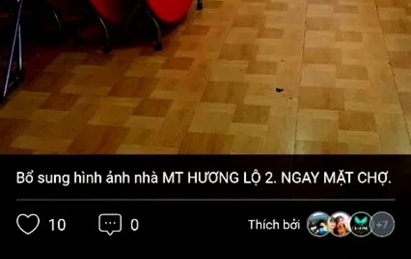 Bán nhà mặt phố Hương lộ 2, Bình Trị Đông, Bình Tân Nhỉnh10  tỷ