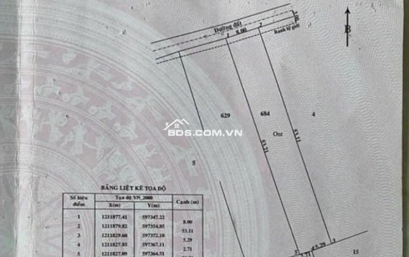 Bán đất thổ cư 413,9m2, Bình Mỹ, Củ Chi, 7 tỷ, sổ đỏ