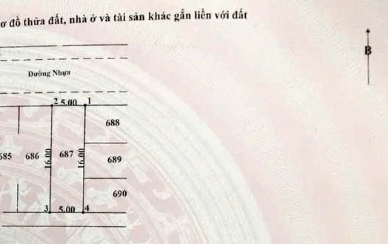 Cần bán gấp lô đất chính chủ mặt tiền Phú Hòa Đông