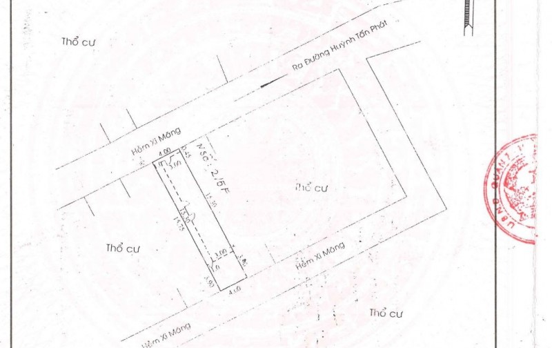 NHỈNH 7 TỶ, BÁN NHÀ CẤP 4, 2 MẶT TIỀN HUỲNH TẤN PHÁT, P TÂN PHÚ, Q 7