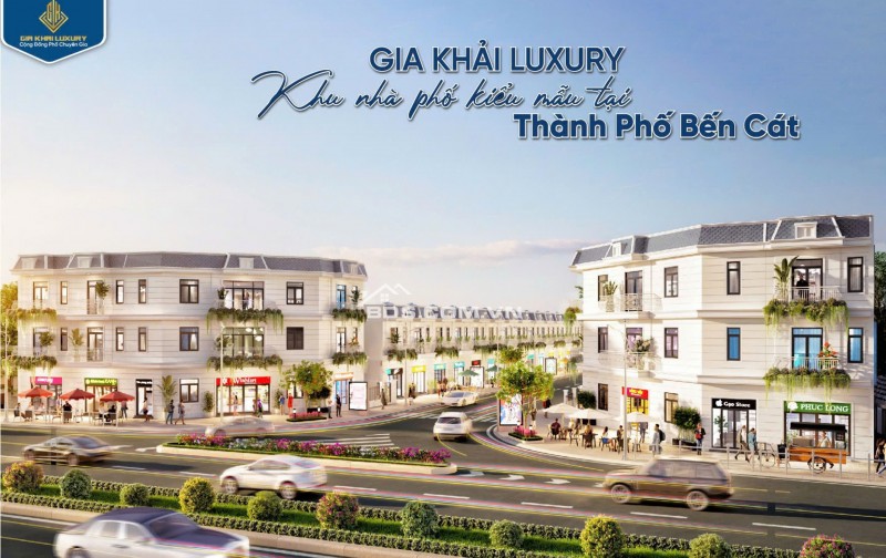 HOT... Chính thức mở bán shop house gia khải luxury mặt tiền đại lộ hùng vương