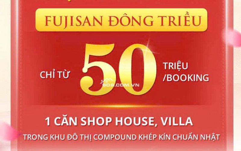 SHOPHOUSE, NHÀ LIỀN KỀ FUJISAN ĐÔNG TRIỀU PHONG CÁCH CHUẨN NHẬT