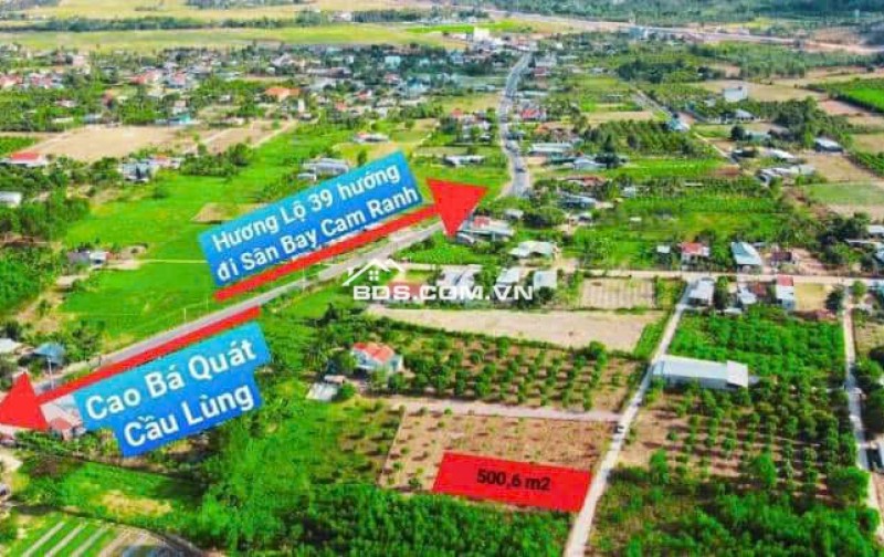 Lô đất Suối Tiên Diên Khánh 500m2 ô tô tận nơi