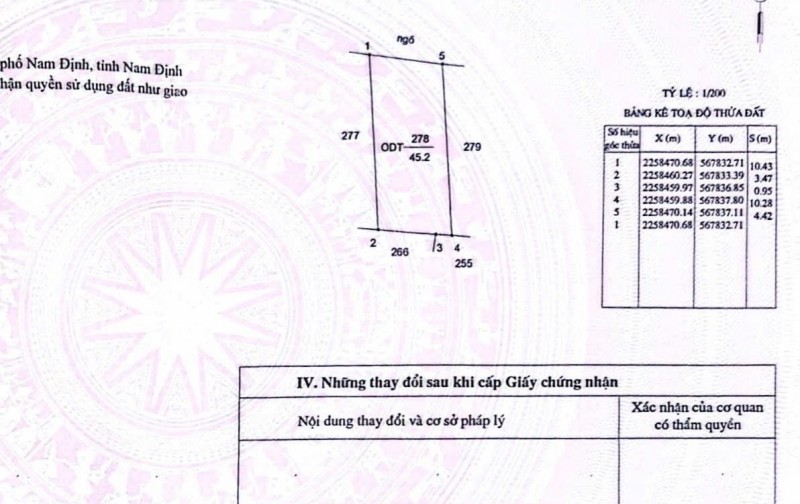 BÁN ĐẤT NGÕ RỘNG ĐƯỜNG MỸ XÁ 47M2 GIÁ TỪ 985 TRIỆU