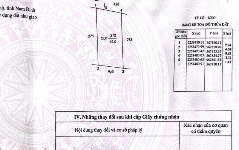 BÁN ĐẤT NGÕ RỘNG ĐƯỜNG MỸ XÁ 47M2 GIÁ TỪ 985 TRIỆU