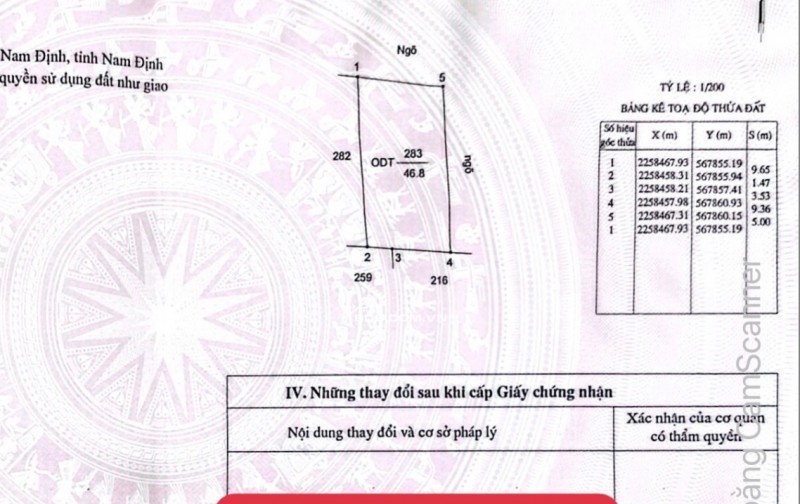 BÁN ĐẤT NGÕ RỘNG ĐƯỜNG MỸ XÁ 47M2 GIÁ TỪ 985 TRIỆU