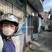 Bán gấp nhà Chu Văn An - Hẻm thông 3m - 51.2m2 = (4.1x10) nở hậu