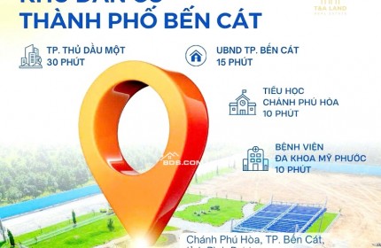 Đầu Tư Siêu Lời – Đất Nền Nhà Phố Tại Chánh Phú Hoà, TP. Bến Cát, Bình Dương.