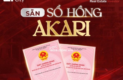 Bán gấp căn hộ Akari City, Nam Long Nhật Bản, Võ Văn Kiệt Bình Tân, sẵn sổ hồng, ngân hàng cho vay