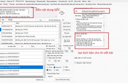 Đăng bài lên nhóm facebook bằng Gemini AI , không bị facebook gỡ bài