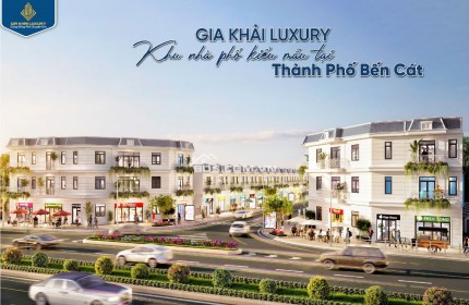 HOT Chính thức mở bán shop house gia khải luxury mặt tiền đại lộ hùng vương