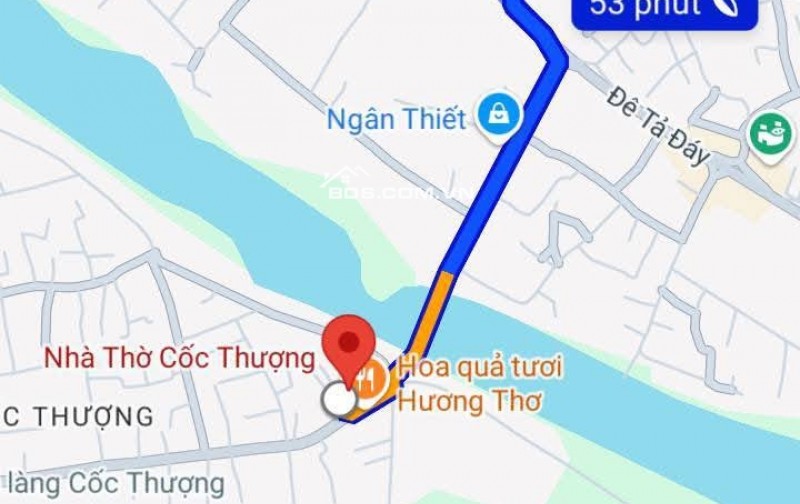 Bán Đất Thôn Cốc Thượng, Xã Hoàng Diệu 760m Đất, mặt tiền 32m, giá 8.6 tỷ