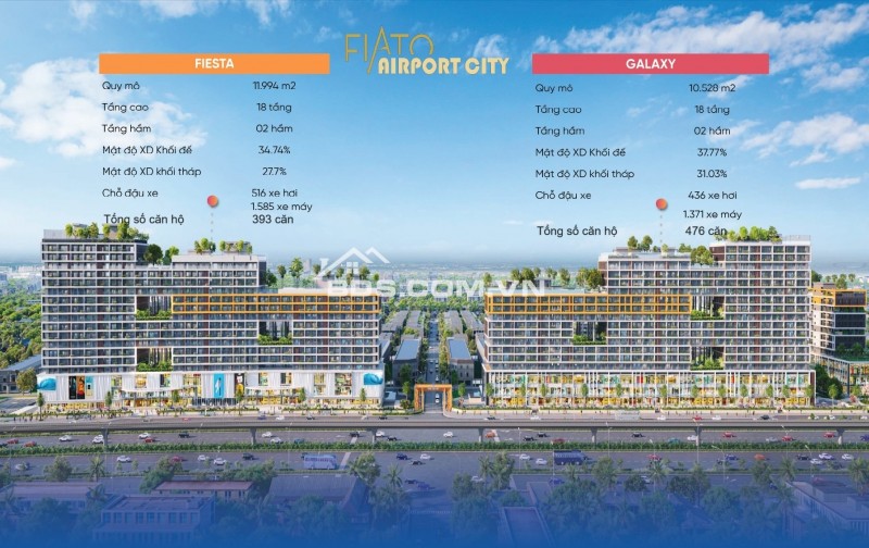 Căn hộ cao cấp FIATO AIRPORT CITY liền kề sân bay quốc tế Long Thành