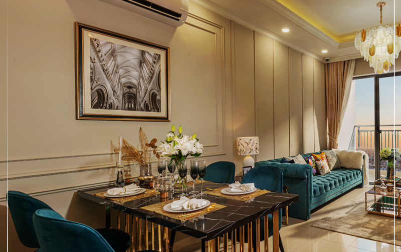 Quỹ căn chính thức từ chủ đầu tư dự án HANOI MELODY RESIDENCES, Căn hộ 2 phòng ngủ nhiều tiện ích giá thấp so với mặt bằng chung