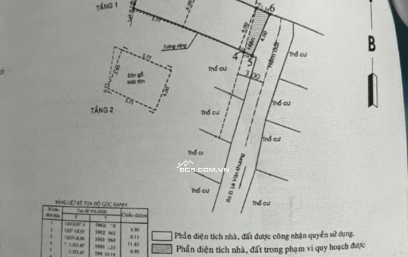 LÊ VĂN KHƯƠNG, ĐỐI DIỆN METRO, KHÔNG LỘ GIỚI - KHÔNG QUY HOẠCH - 1 PHÚT QUA GÒ VẤP - GẦN MẶT TIỀN - 52M2 - 3.3 TỶ.