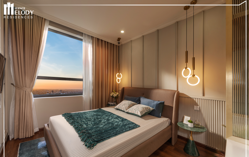 Quỹ căn giá ưu đãi từ chủ đầu tư, căn hộ chung cư 2PN giá từ 62tr/m2 dự án Hà Nội Melody Residences