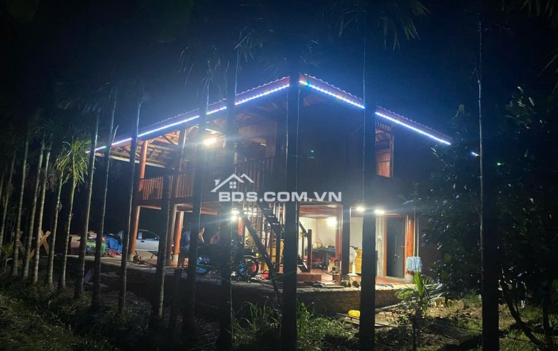 BÁN ĐẤT VƯỜN CÓ SẴN NHÀ SÀN NGHỈ DƯỠNG TẠI DAKLAK, 9.500M2 GIÁ 3,9 TỶ . LH:0902518292.