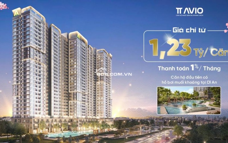 Thanh toán 171 triệu sơ hữu ngay căn hộ 1PN + 1 (56m2) . Góp mỗi tháng chỉ từ 18,8 triệu.