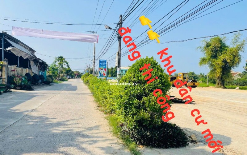 Đất  Điện Hồng - Điện Bàn trục chính 7m view lúa