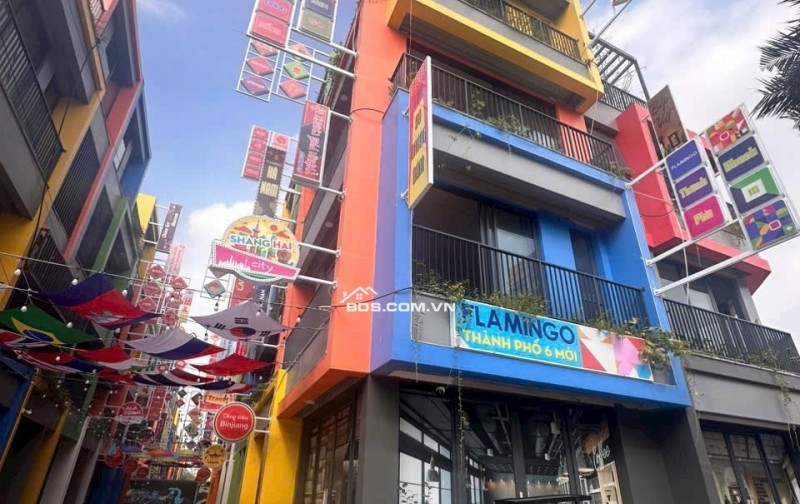 Shophouse 105m2 xây dựng 4 tầng, kinh doanh siêu tốt tại Flamingo Golden Hill, giá 6.1 tỷ