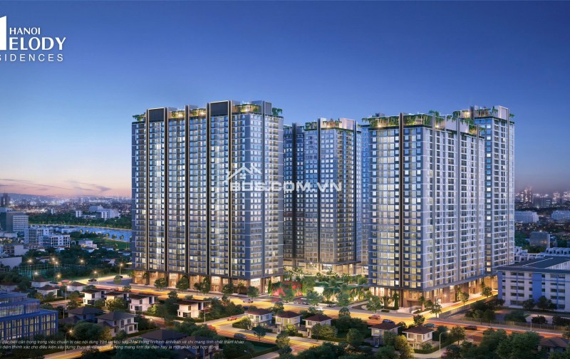 Quỹ căn độc quyền tại Hà Nội Melody Residences Bằng Liệt, Hoàng Mai