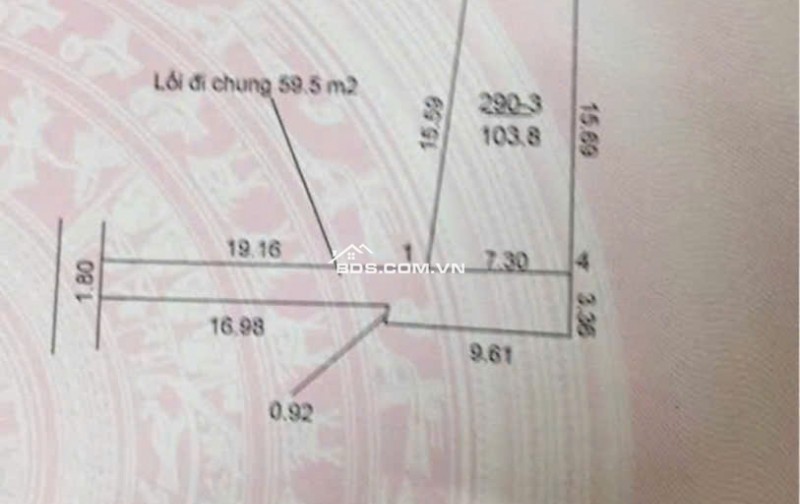 Bán đất tổ 7, TT Quang Minh, Mê Linh, HN. Gần KCN Quang Minh. DT 104m, giá 2,55 tỷ.