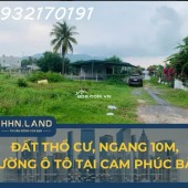 BÁN ĐẤT THỔ CƯ CAM PHÚC BẮC - CAM RANH - 393M2 - Gần quán CF King đường Nguyễn Du.