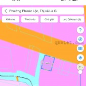 Bán đất mặt đường Lê Minh Công Phường Phước Lộc Thị xã Lagi full thổ cư sẵn