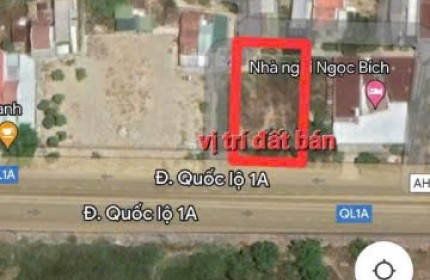 Bán 700m2 có thổ cư mặt tiền đường QL1A xã Vĩnh Phương, Nha Trang, Khánh Hòa. Giá 5,3 tỉ, còn TL