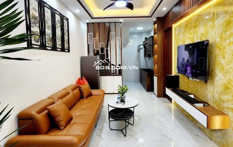 Nhà Đẹp Gần Đường Ô TÔ Vĩnh Hưng, Hoàng Mai 30m, 6 tầng, mt 3.2m, giá 6.99 tỷ