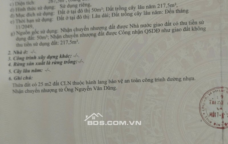 Đối diện cổng chính Đại Nam. Giáp ranh TP Thủ Dầu Một, Bán rẻ Cơ Ngơi Đố Sộ 3 tầng.