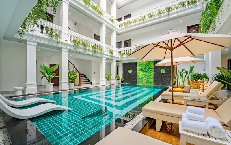 CHỦ gởi Bán K/Sạn 3 tầng Royal Mansion Boutique Hoi An Hotel & Spa, Cẩm Châu, Hội An, Quảng Nam dt 600m2 giá 39 tỷ.