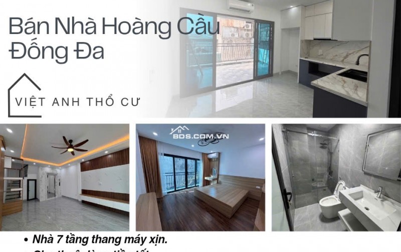 Bán nhà phố Hoàng Cầu, Nhà Mới 7 Tầng,Thang Máy Xịn, 48mx7T, Giá: 16,5 Tỷ, Lh: 0396935190.