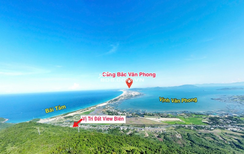 Bán đất đẹp view biển giá chỉ 6,5 triệu/m tại Vạn Ninh, Khánh Hòa