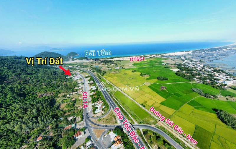 Bán đất đẹp view biển giá chỉ 6,5 triệu/m tại Vạn Ninh, Khánh Hòa