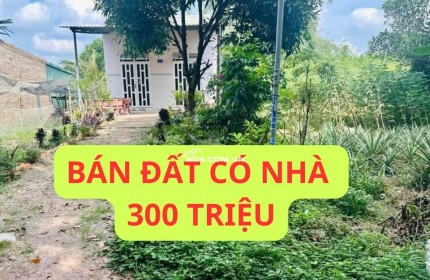 Chủ về Bắc ở hẳn có miếng đất và căn nhà cần bán, chỉ 450 triệu