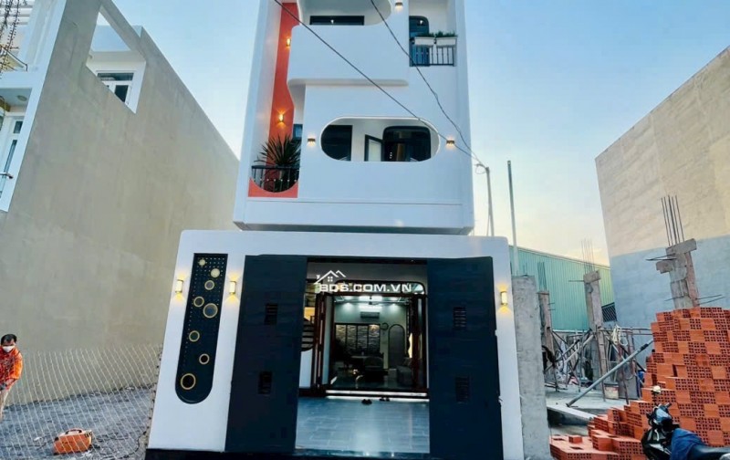 Bán Siêu phẩm nhà mới 5x17m, 4 tầng, HXH 8m thông TX33 ngay Trung tâm P.Thạnh Xuân