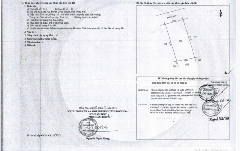 BÁN NHÀ 1 TRỆT 1 LẦU – KHU TĐC THÁI LẠC, LONG THÀNH, ĐỒNG NAI