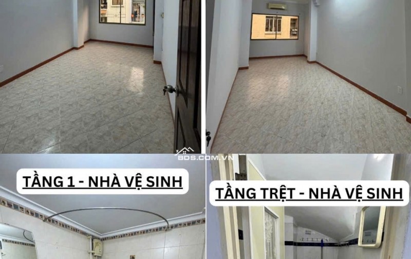 CHO THUÊ NHÀ LÂU DÀI NGUYÊN CĂN 7A-THÀNH THÁI, P14, Q10. HẺM XE TẢI và XE 16 chỗ.