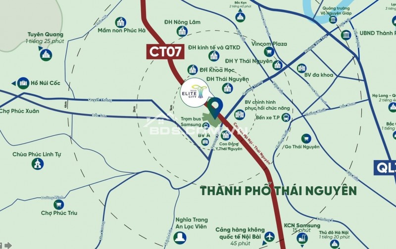 Tổ hợp chung cư lớn nhất TP. Thái Nguyên. CSBH lợi nhuận dài hạn của đơn vị uy tín