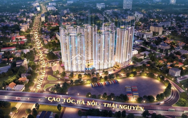 Tổ hợp chung cư lớn nhất TP. Thái Nguyên. CSBH lợi nhuận dài hạn của đơn vị uy tín